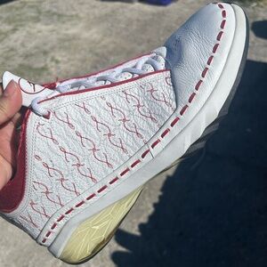 Jordan 23 Low White Varsity Red Men's size 12